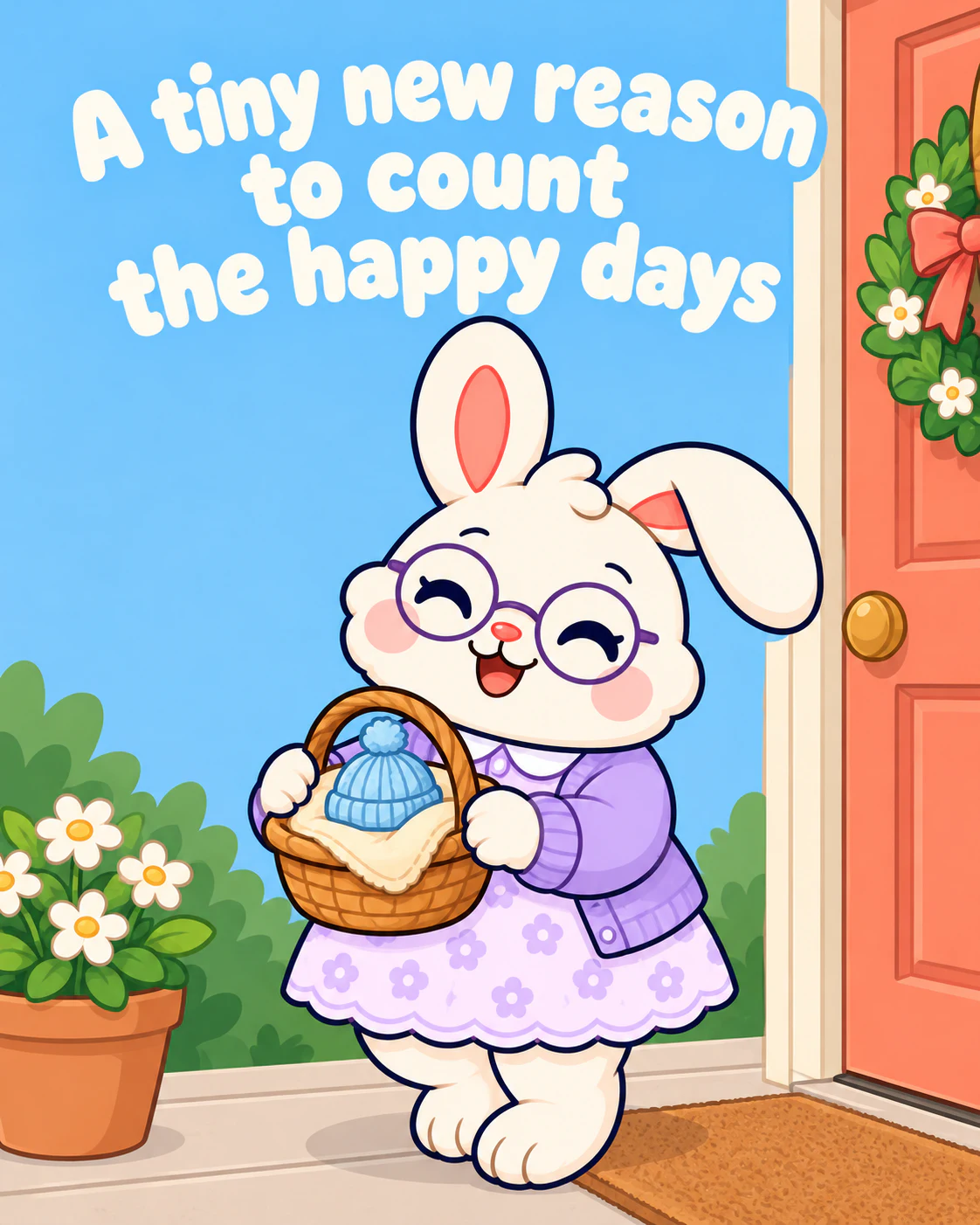 A tiny new reason to count the happy days