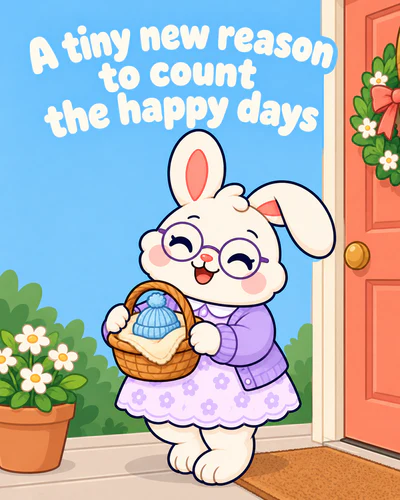 A tiny new reason to count the happy days