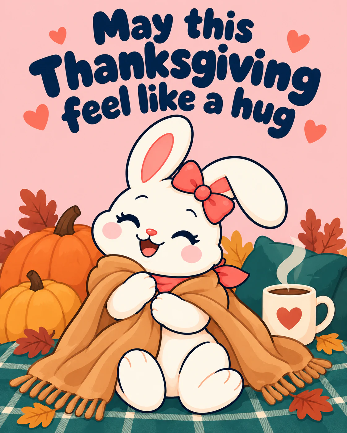 May this Thanksgiving feel like a hug