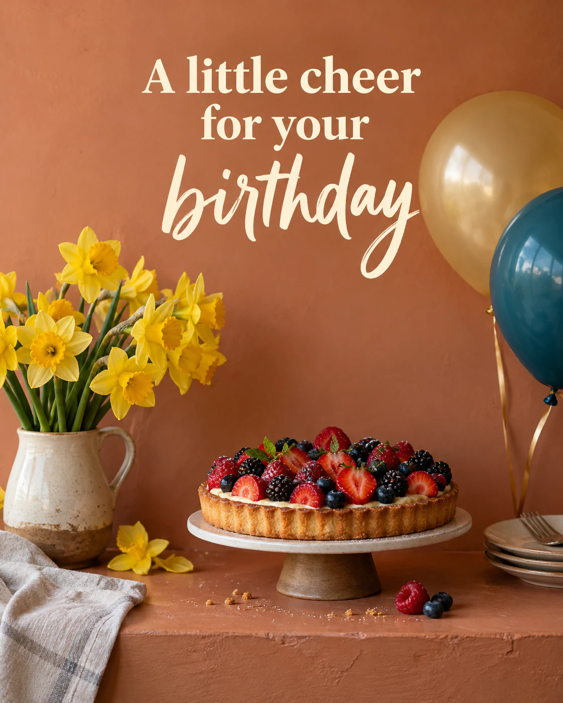A little cheer for your birthday