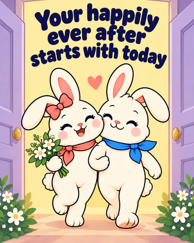 Your happily ever after starts with today