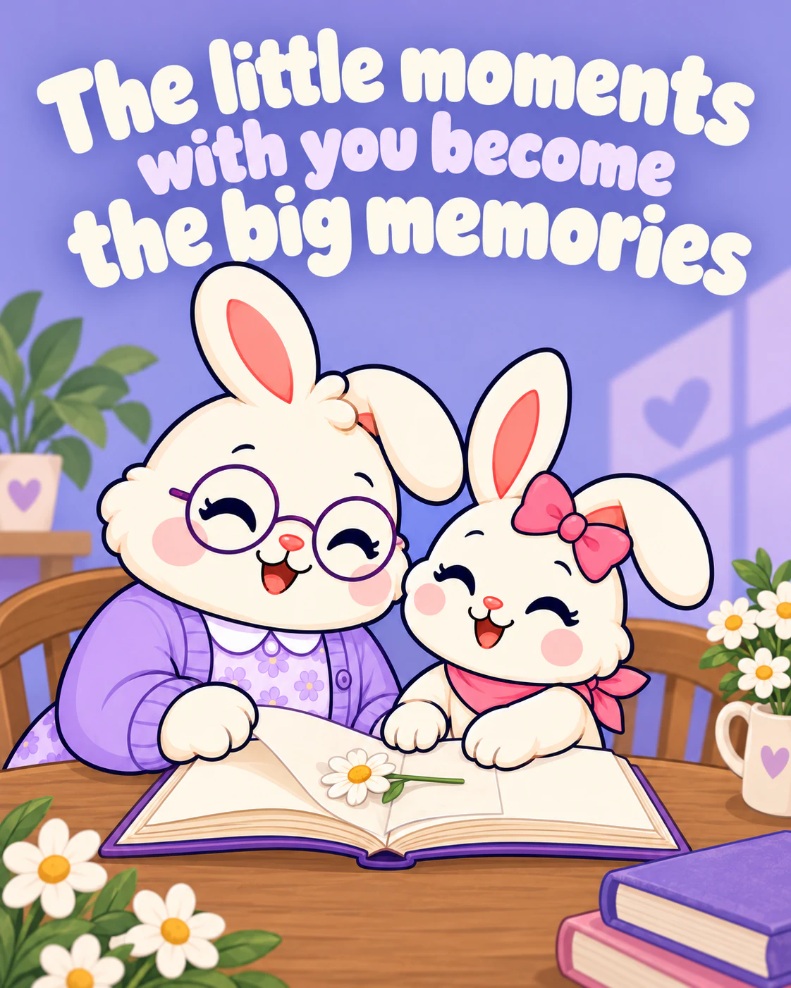 The little moments with you become the big memories