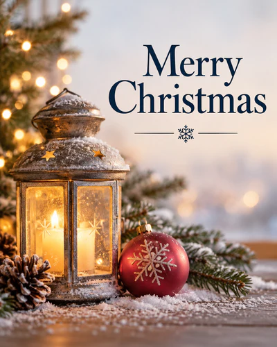 Winter Christmas ecard