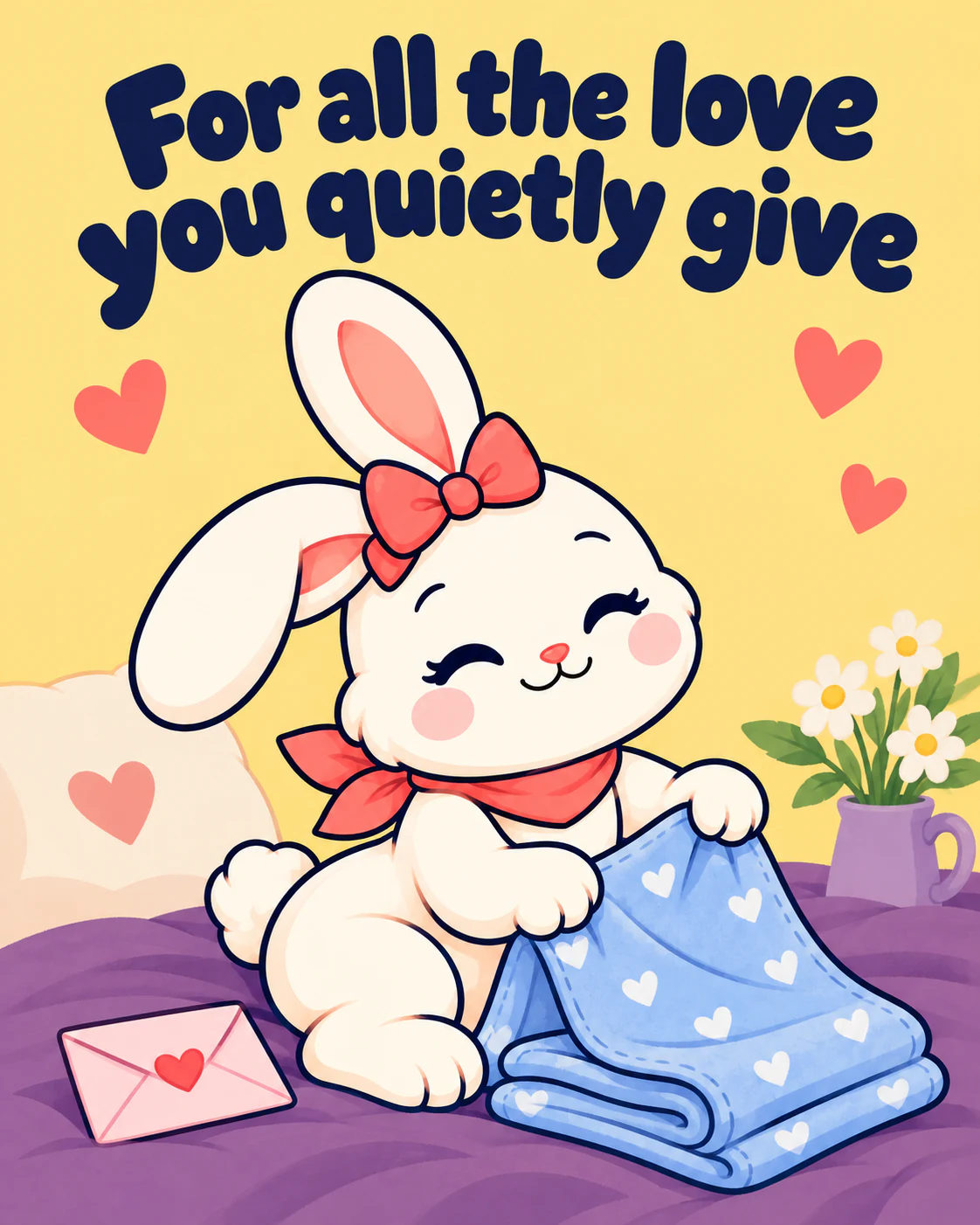 For all the love you quietly give