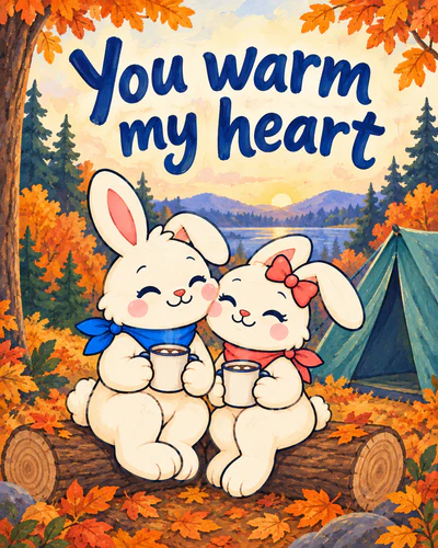 You warm my heart