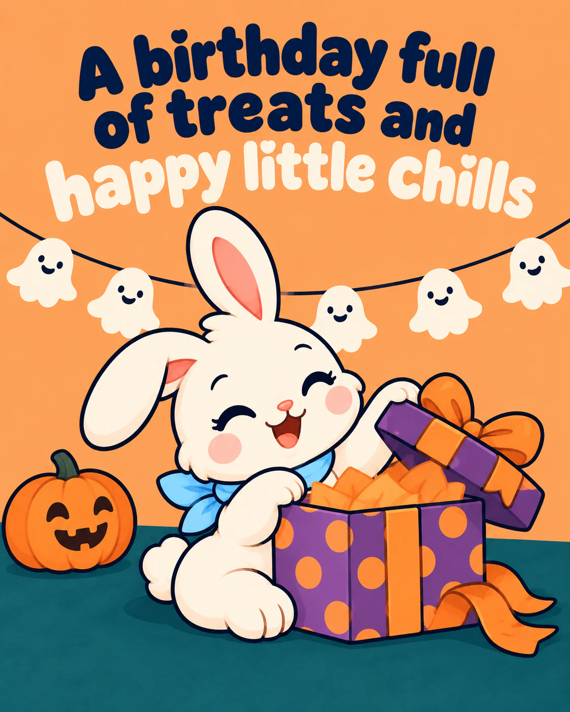 A birthday full of treats and happy little chills