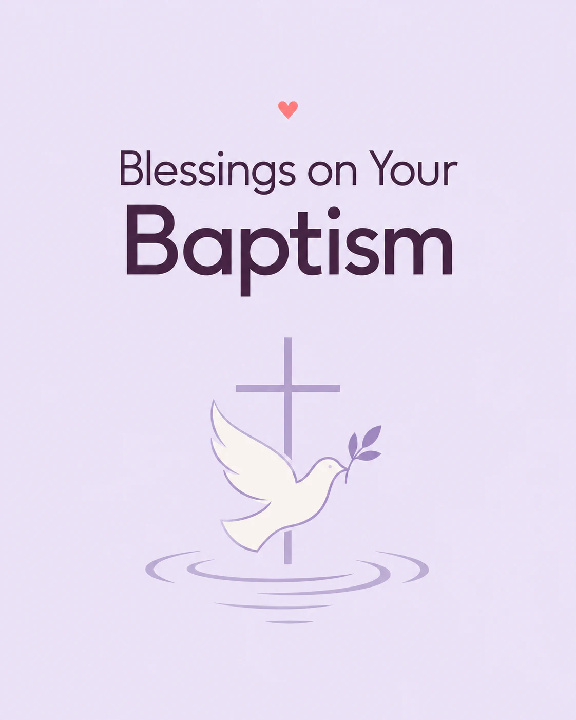 Baptism ecard