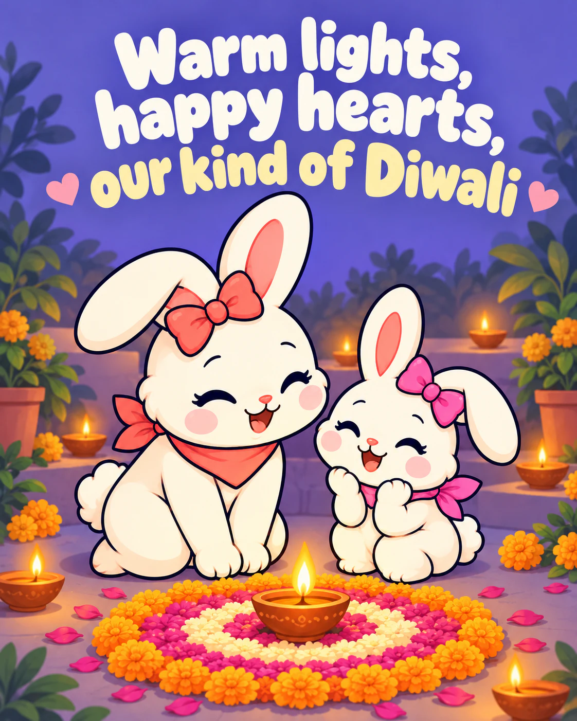 Warm lights, happy hearts, our kind of Diwali