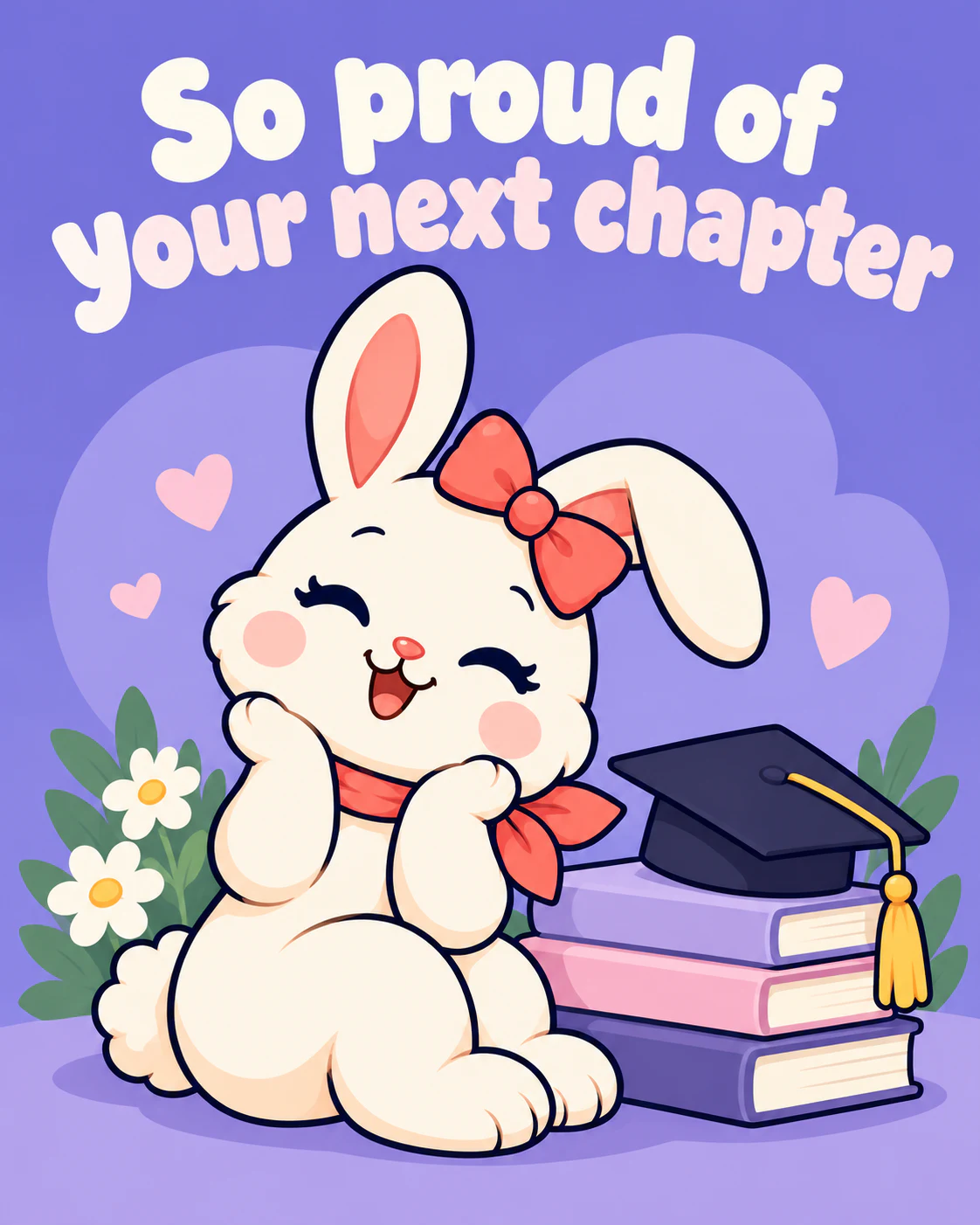So proud of your next chapter