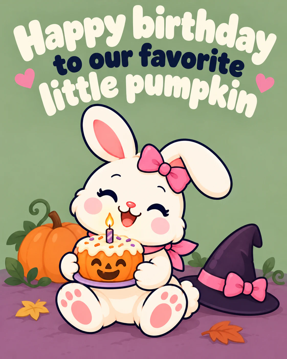 Happy birthday to our favorite little pumpkin