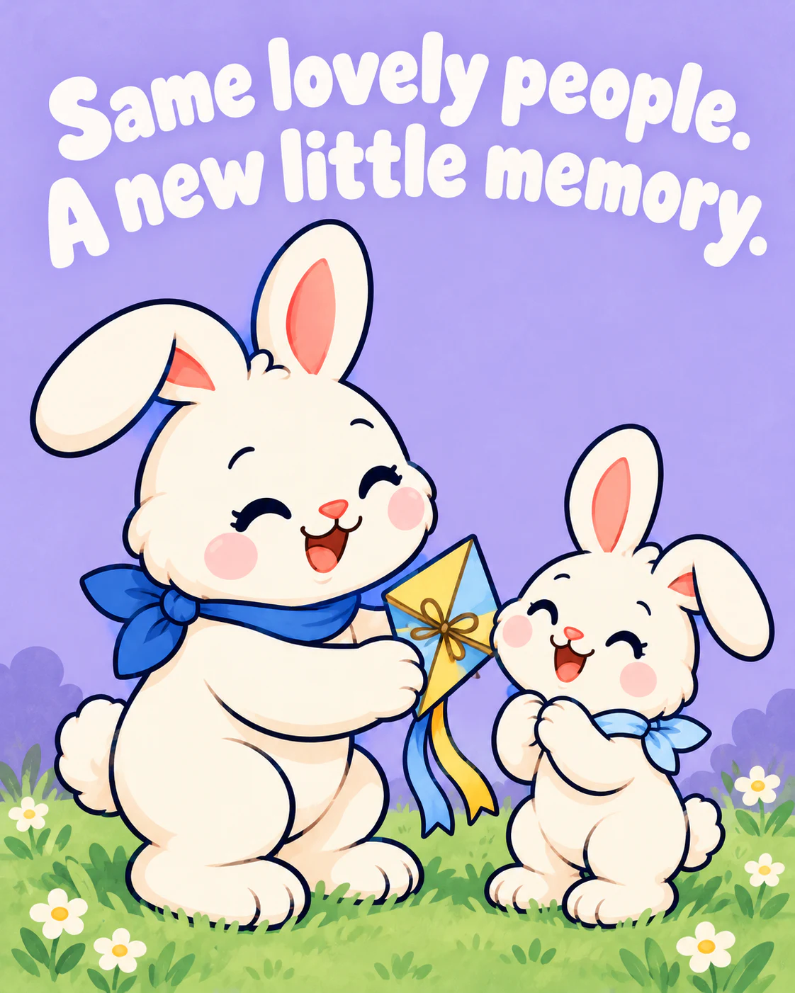 Same lovely people. A new little memory.