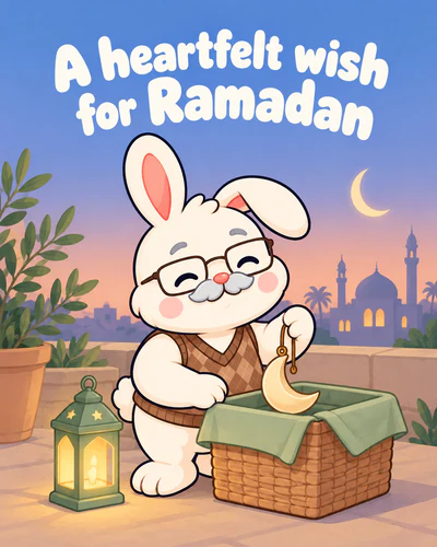 A heartfelt wish for Ramadan