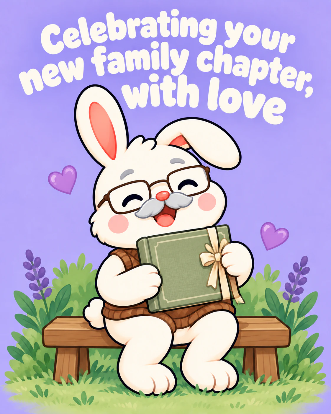 Celebrating your new family chapter, with love