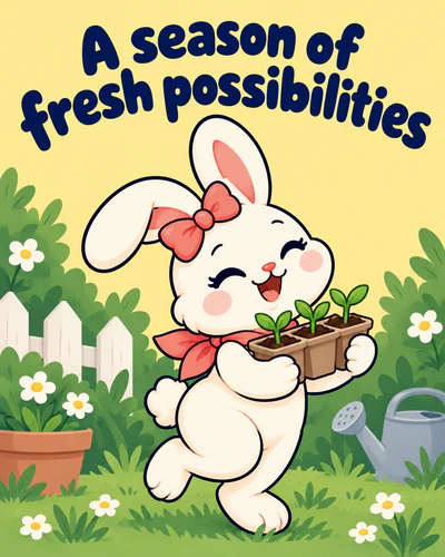 A season of fresh possibilities