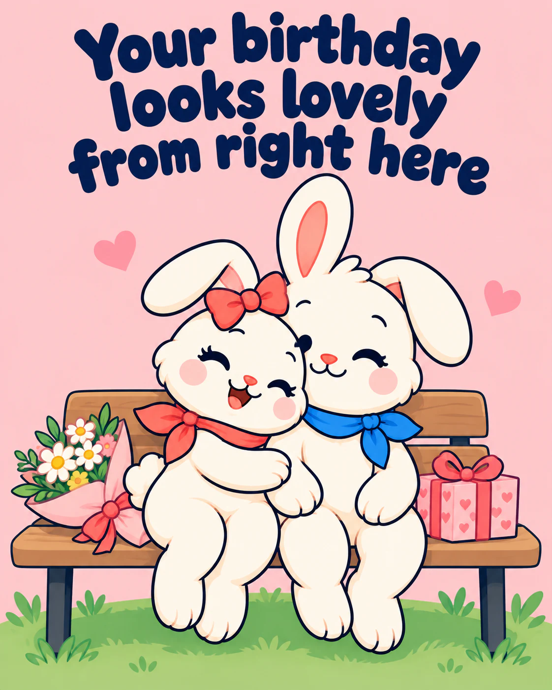 Your birthday looks lovely from right here