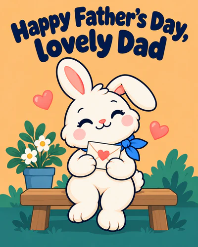 Happy Father's Day, lovely Dad