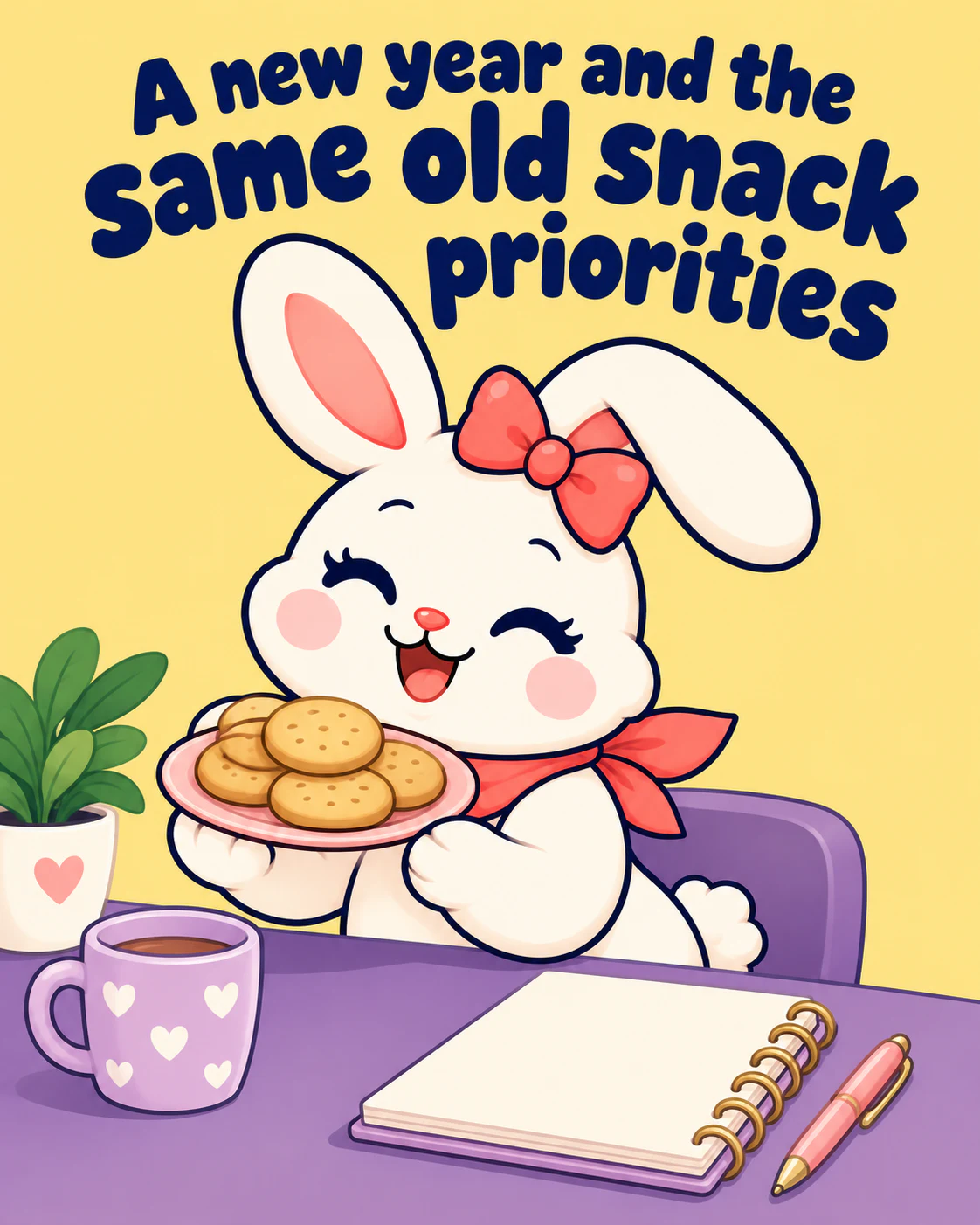 A new year and the same old snack priorities