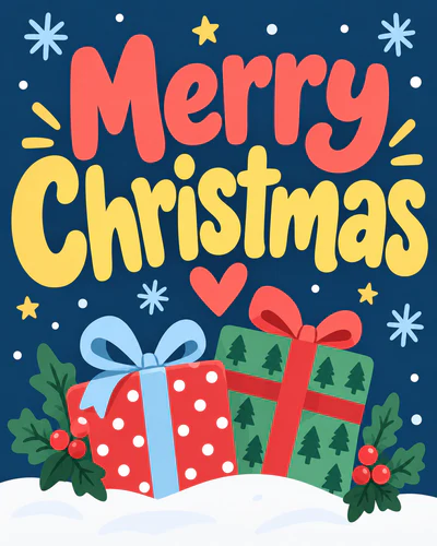 Cute Christmas ecard