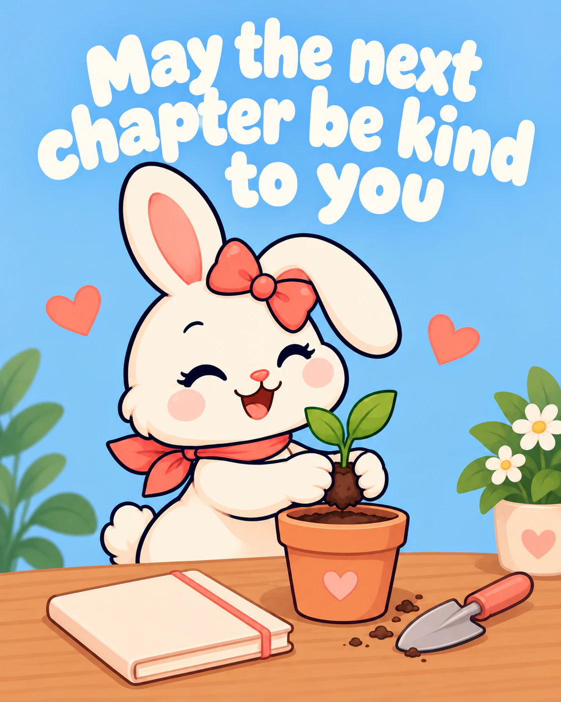 May the next chapter be kind to you