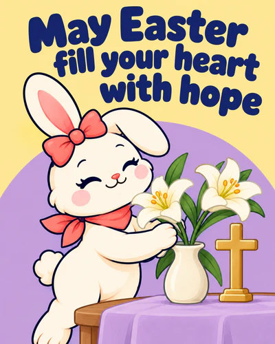 May Easter fill your heart with hope