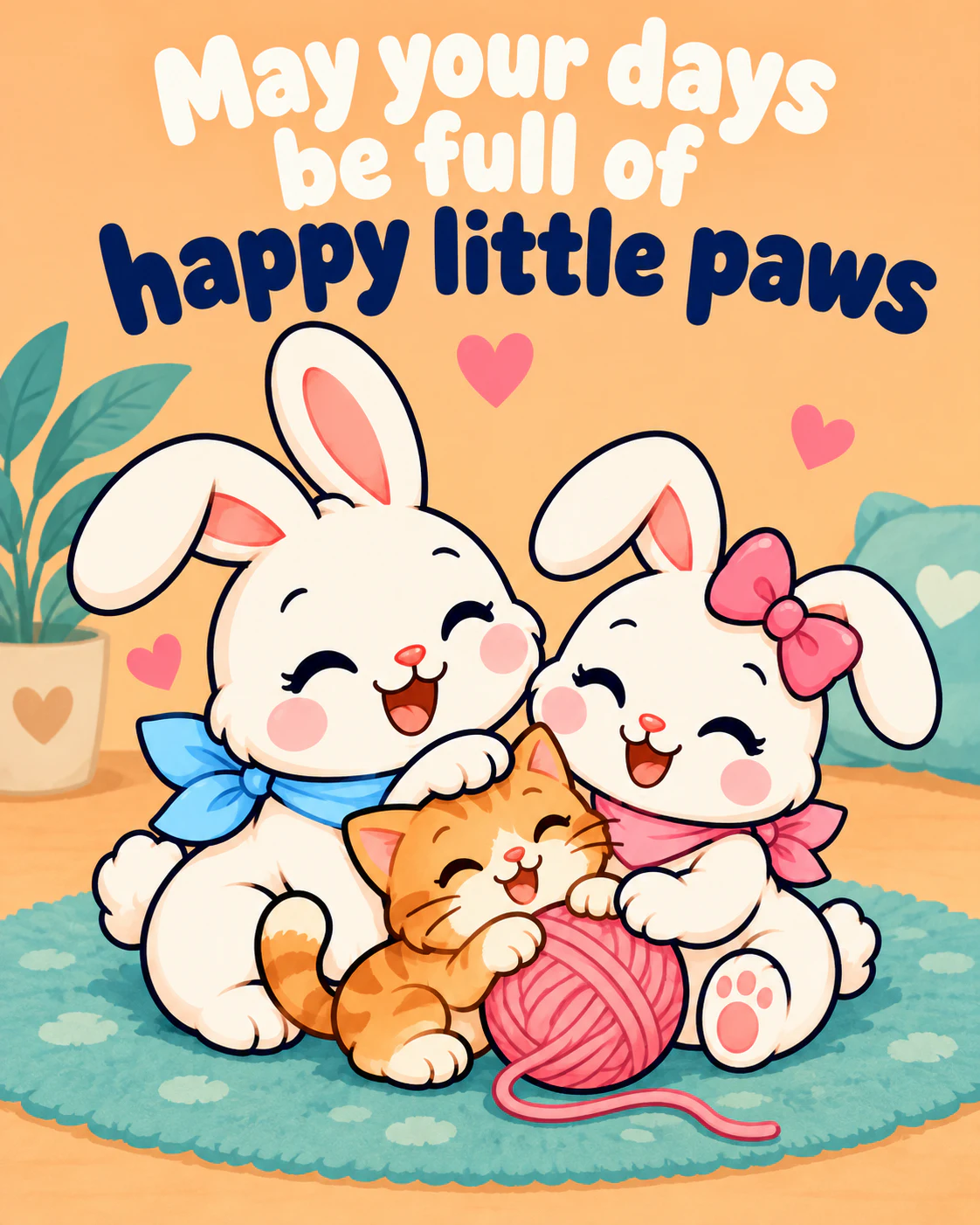 May your days be full of happy little paws
