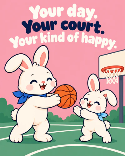 Your day. Your court. Your kind of happy.