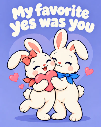My favorite yes was you