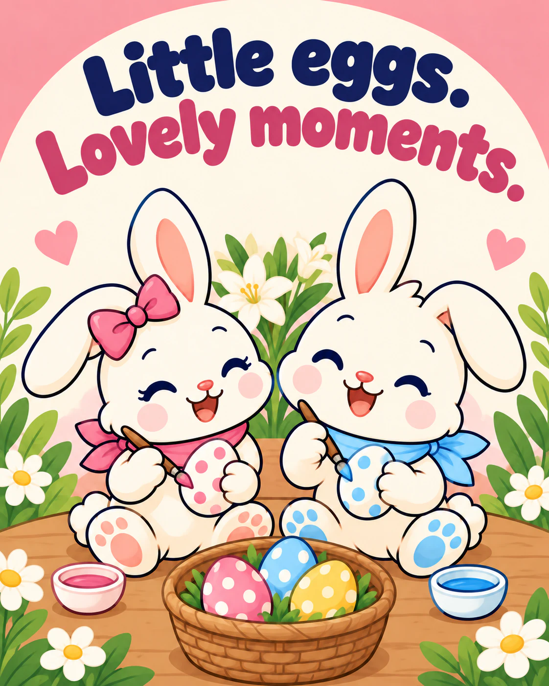 Little eggs. Lovely moments.