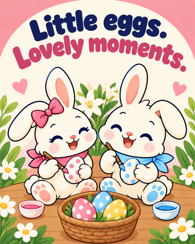 Little eggs. Lovely moments.