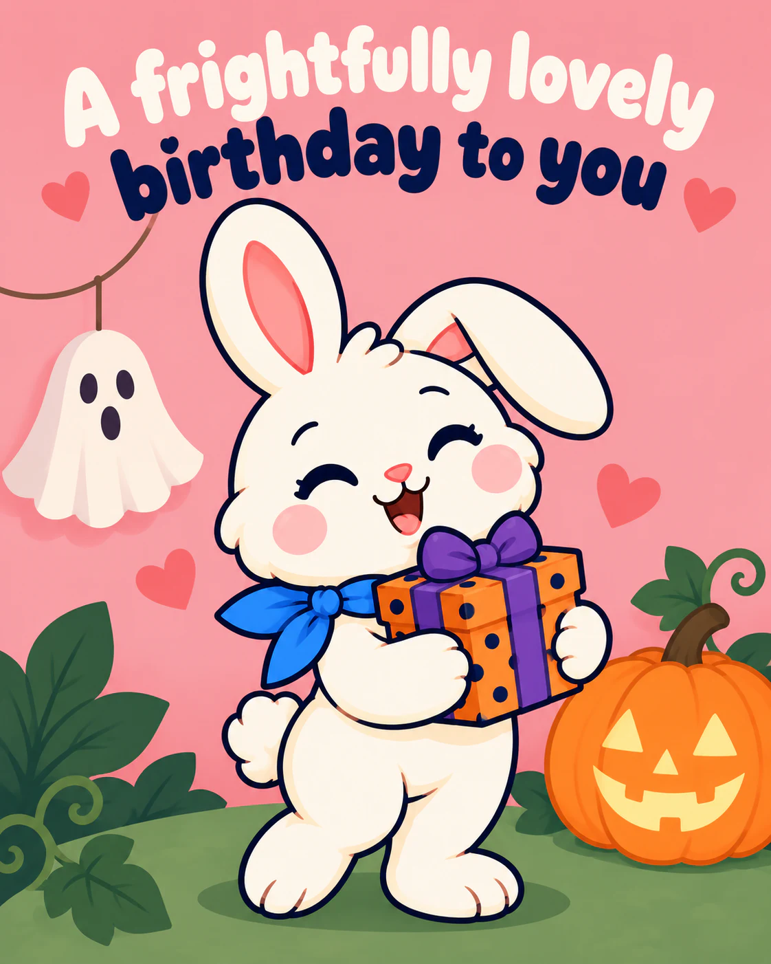 A frightfully lovely birthday to you