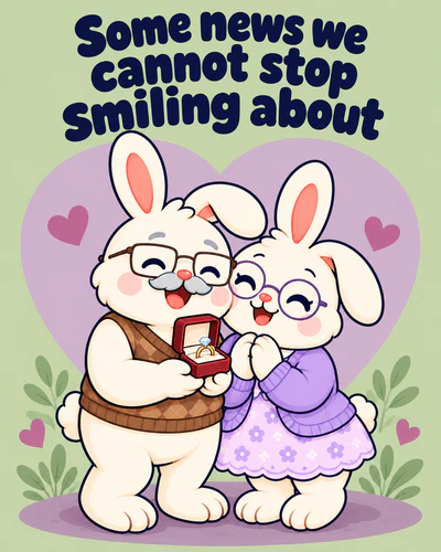 Some news we cannot stop smiling about