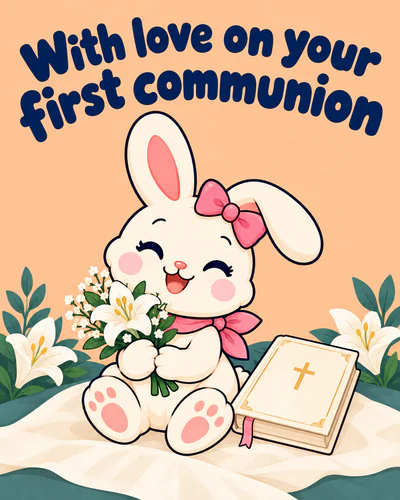 With love on your First Communion