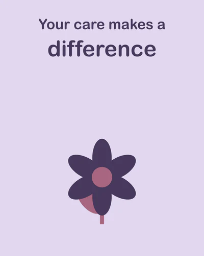Your care makes a difference