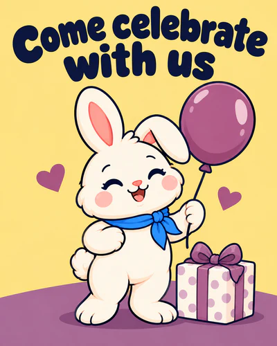 Come celebrate with us