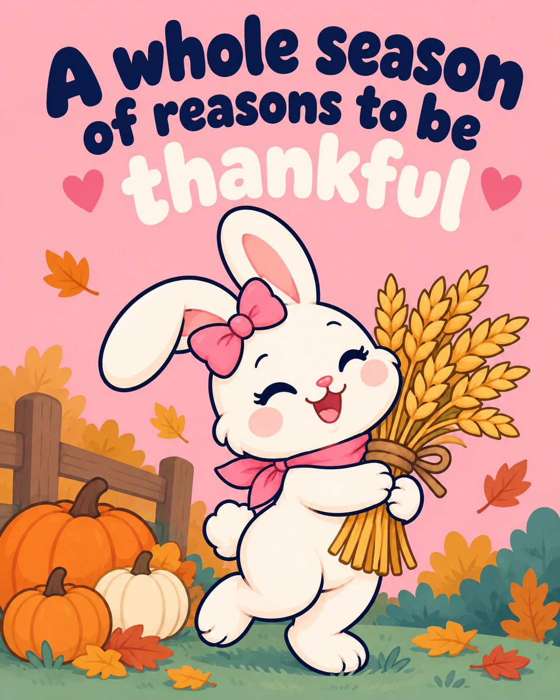 A whole season of reasons to be thankful
