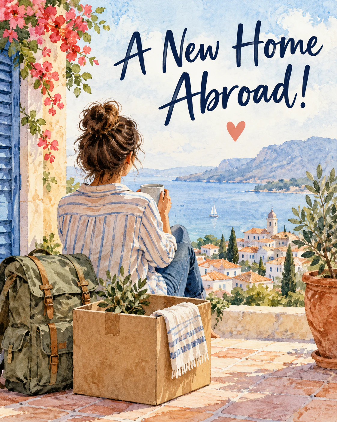 Moving abroad ecard