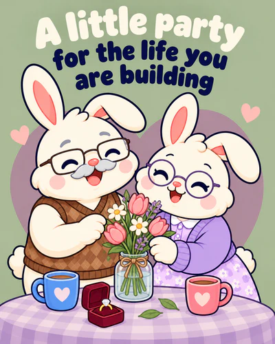 A little party for the life you are building