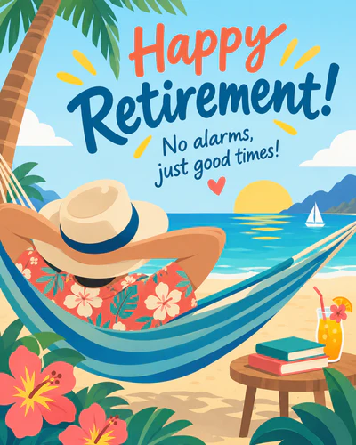 Funny retirement ecard