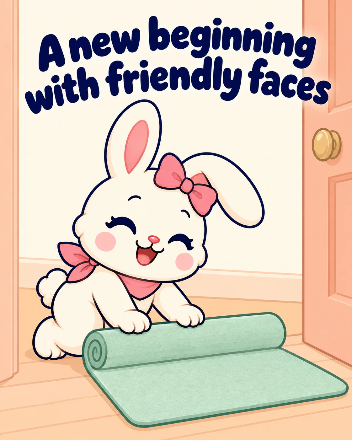 A new beginning with friendly faces