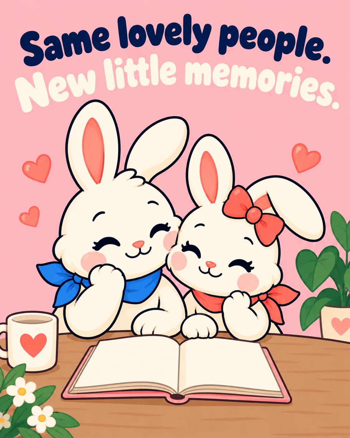 Same lovely people. New little memories.