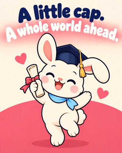 A little cap. A whole world ahead.