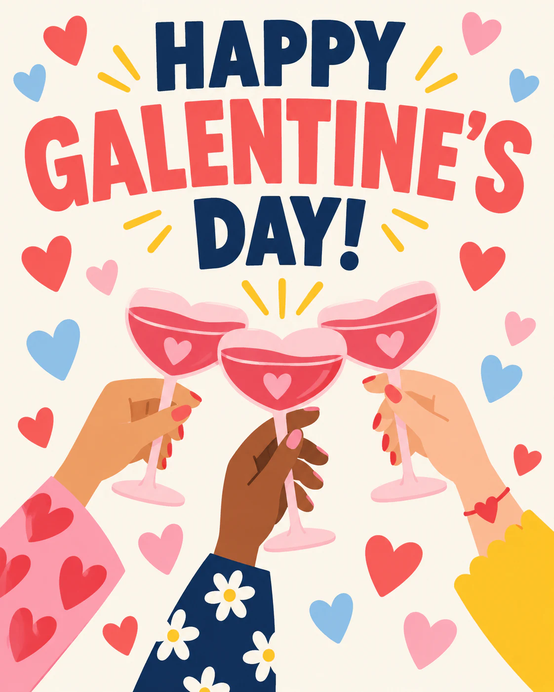 Galentines day ecard
