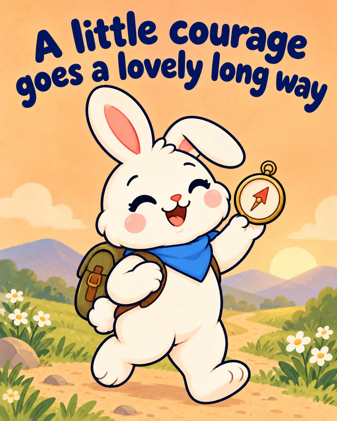 A little courage goes a lovely long way