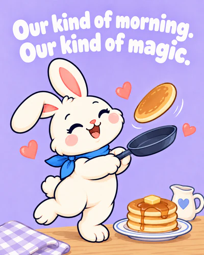 Our kind of morning. Our kind of magic.