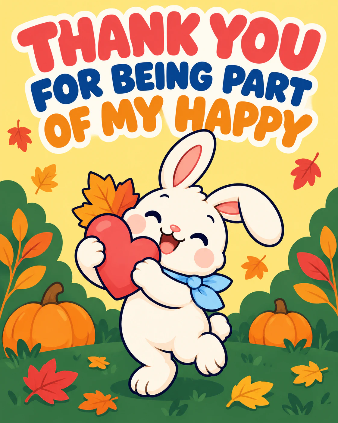 THANK YOU FOR BEING PART OF MY HAPPY