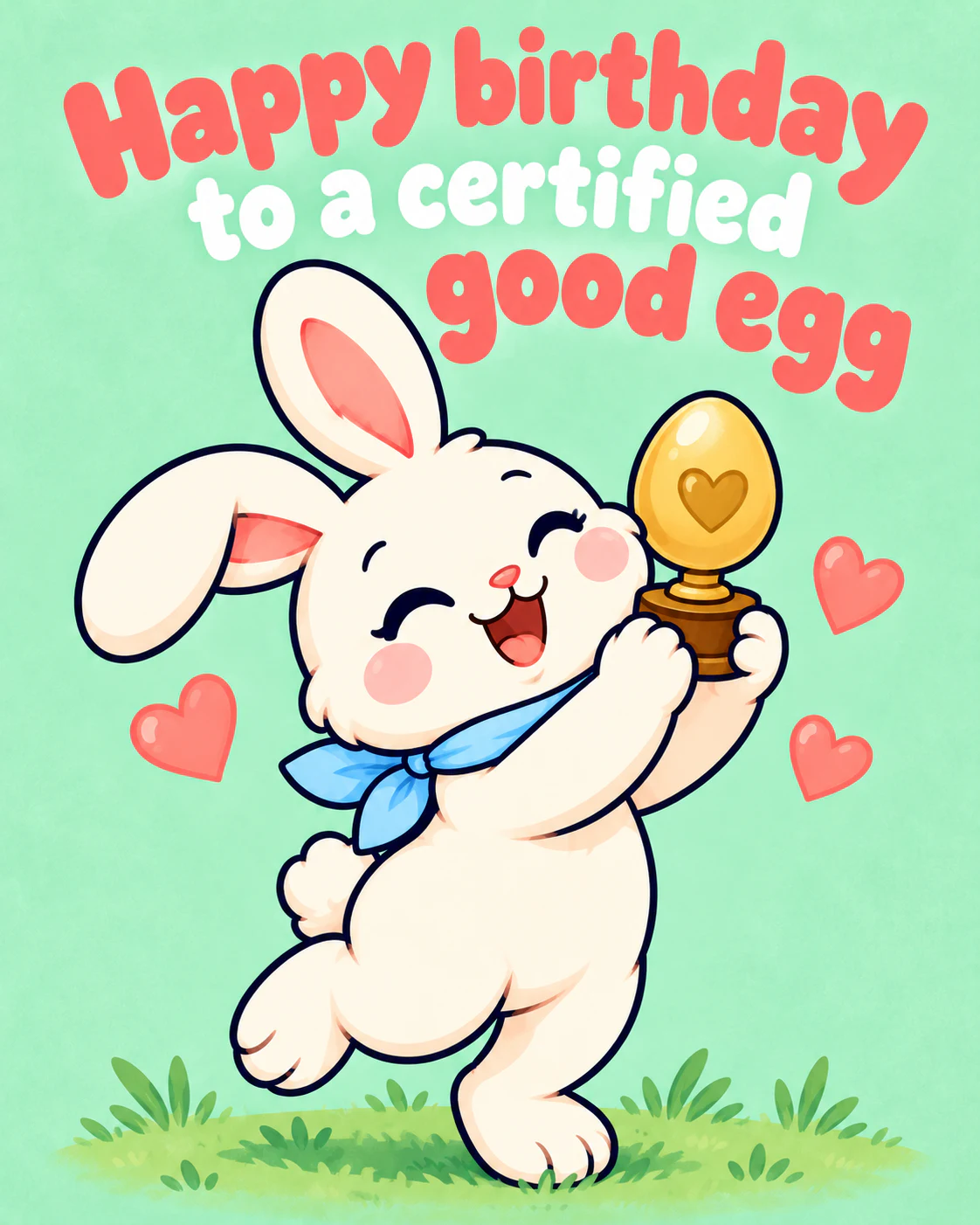 Happy birthday to a certified good egg