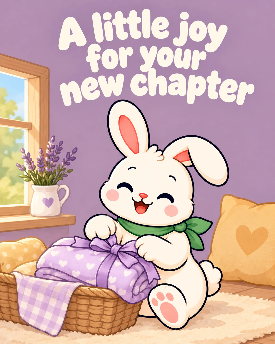 A little joy for your new chapter
