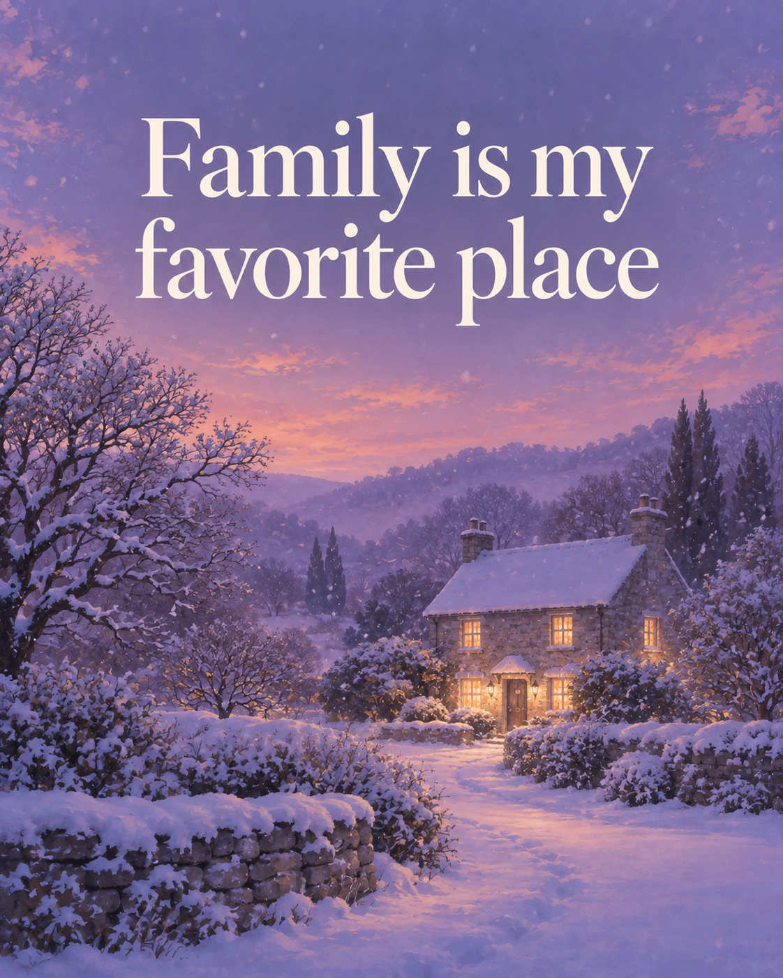 Family is my favorite place