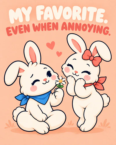 MY FAVORITE. EVEN WHEN ANNOYING.