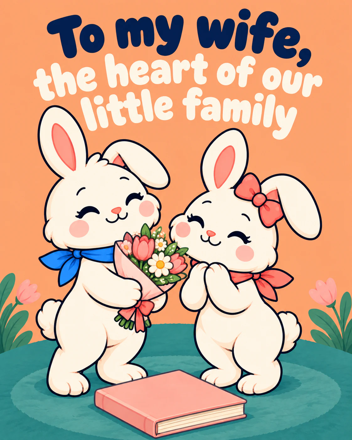 To my wife, the heart of our little family
